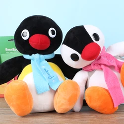 Pingu Plush Toy Pingued Brother and Sister Pinga Peluche Doll Pendant 15cm Cosplay for Gift