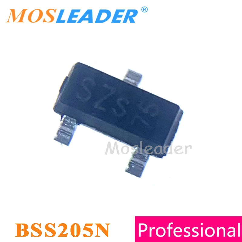 Mosleader BSS214N H6327 BSS205N SOT23 3000 шт. BSS214 BSS214NH6327XTSA1 BSS205NH6327XTSA1 Китайский N-канальный 20 В Высокое качество