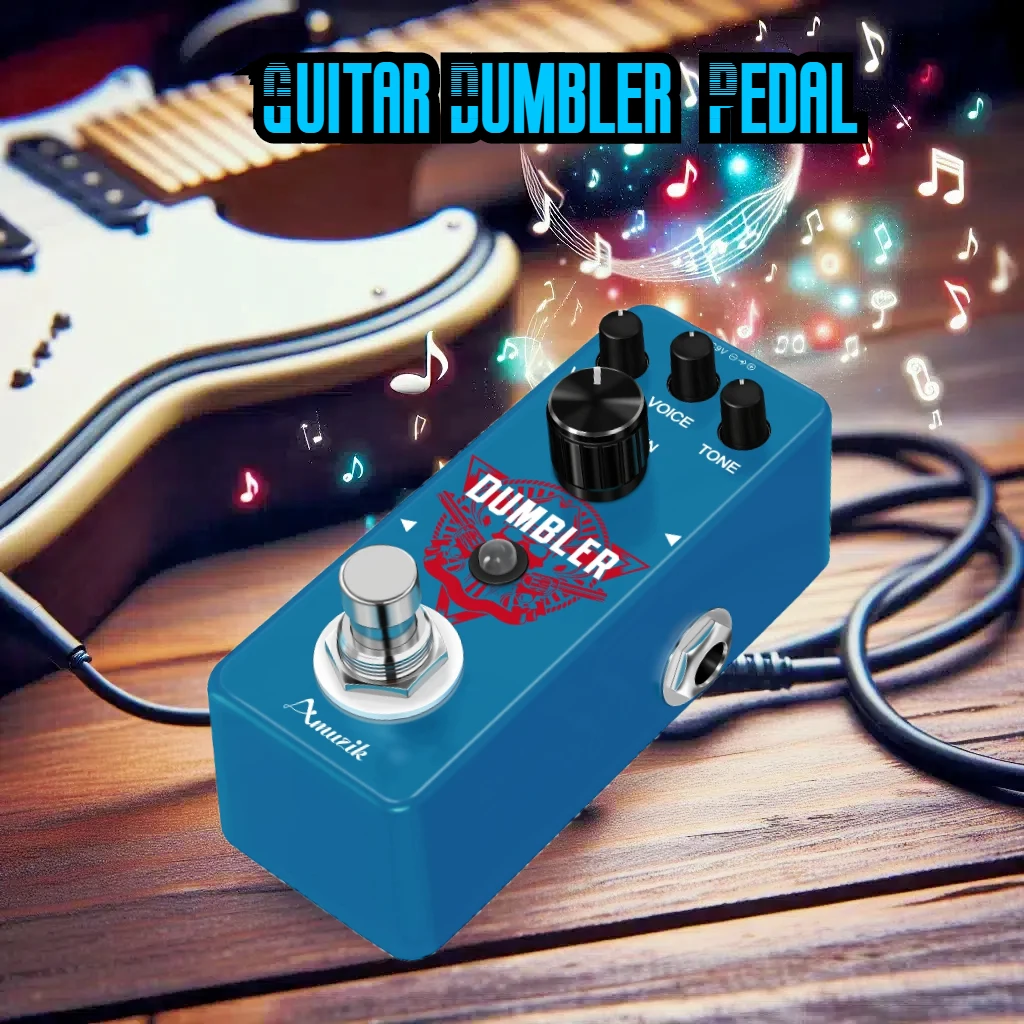 

Amuzik Guitar Dumbler Effect Pedal For Electric Guitar Bass Analog Effects Pedals Overdrive Dumble Blues True Bypass