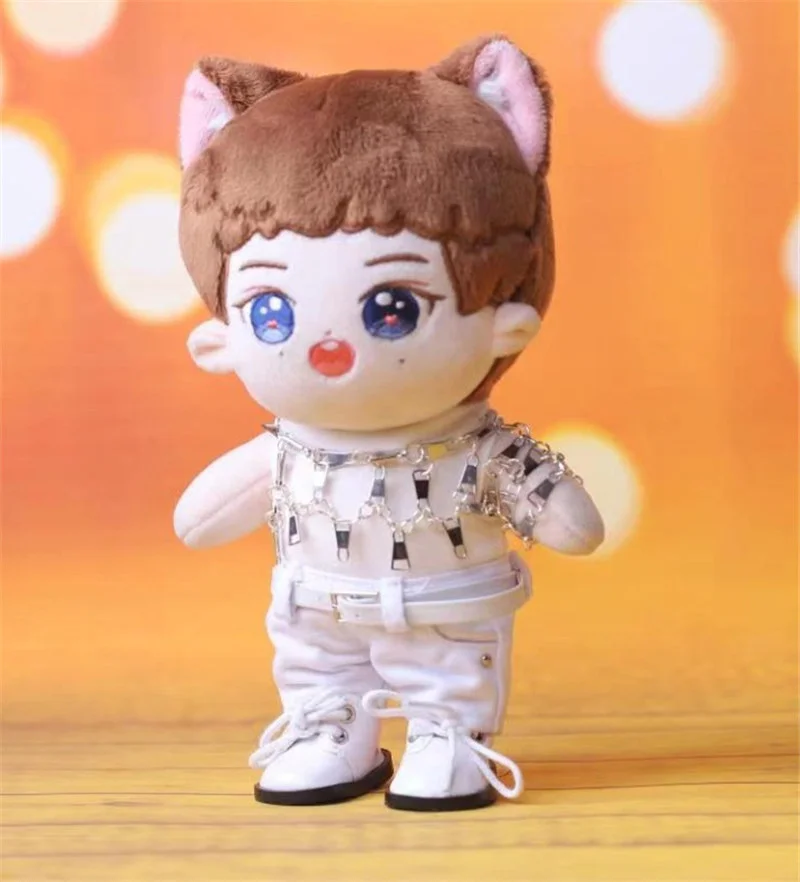 

20CM Plush Doll Clothing Hong Kong Mirror Combination The Same Clothes 20CM Cotton Stuffed Doll Accessories