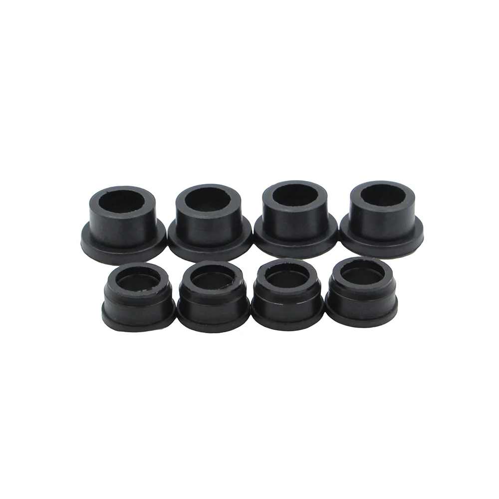 

8 Pcs/Lot ATV Front A-Arm Bushings Steering Strut Knuckle Spindle Bushing Round Hollow Grommet Hole Plug O-Rings Sealed Gasket