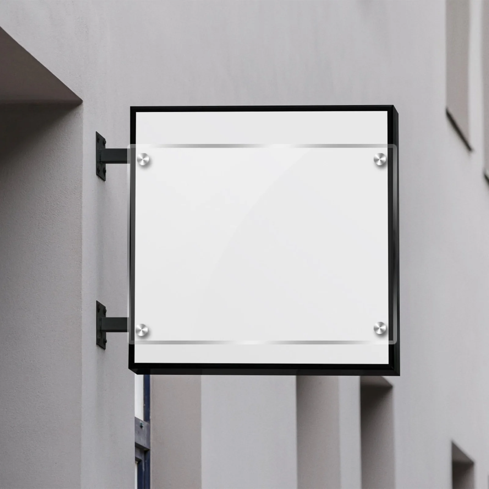 20pcs Advertising Screws Glass Support Nails Stainless Steel Standoff Screws For Signs Frame Fixing Hardware Nails