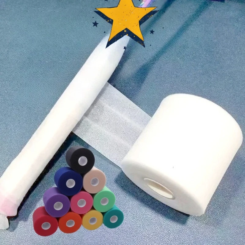 Rubber Film At The Bottom of The Handle, Elastic Bandage, Skin Cushioning Film, Sweat Proof Sponge, Badminton Racket Protection