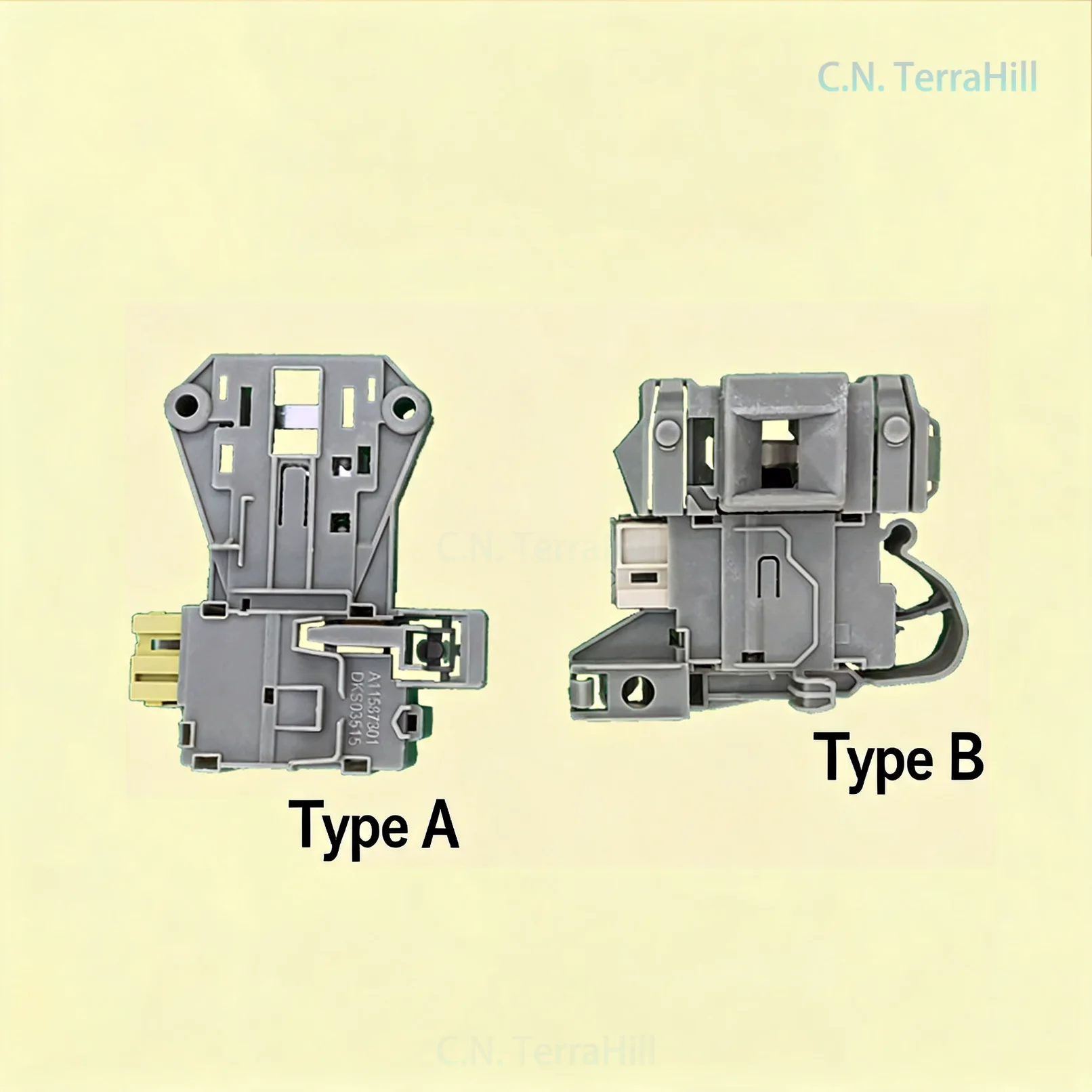 Washing Machine Door Lock Switch Compatible with AEG Electrolux EWW12732 EWW14912 EWF10743