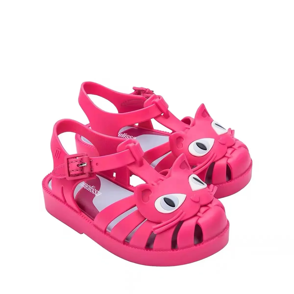 

Мини-Мелисса, новый стиль, оригинальные детские летние сандалии высокого качества Roma, детская модная милая прозрачная обувь для мальчиков и девочек, мягкая подошва для малышей