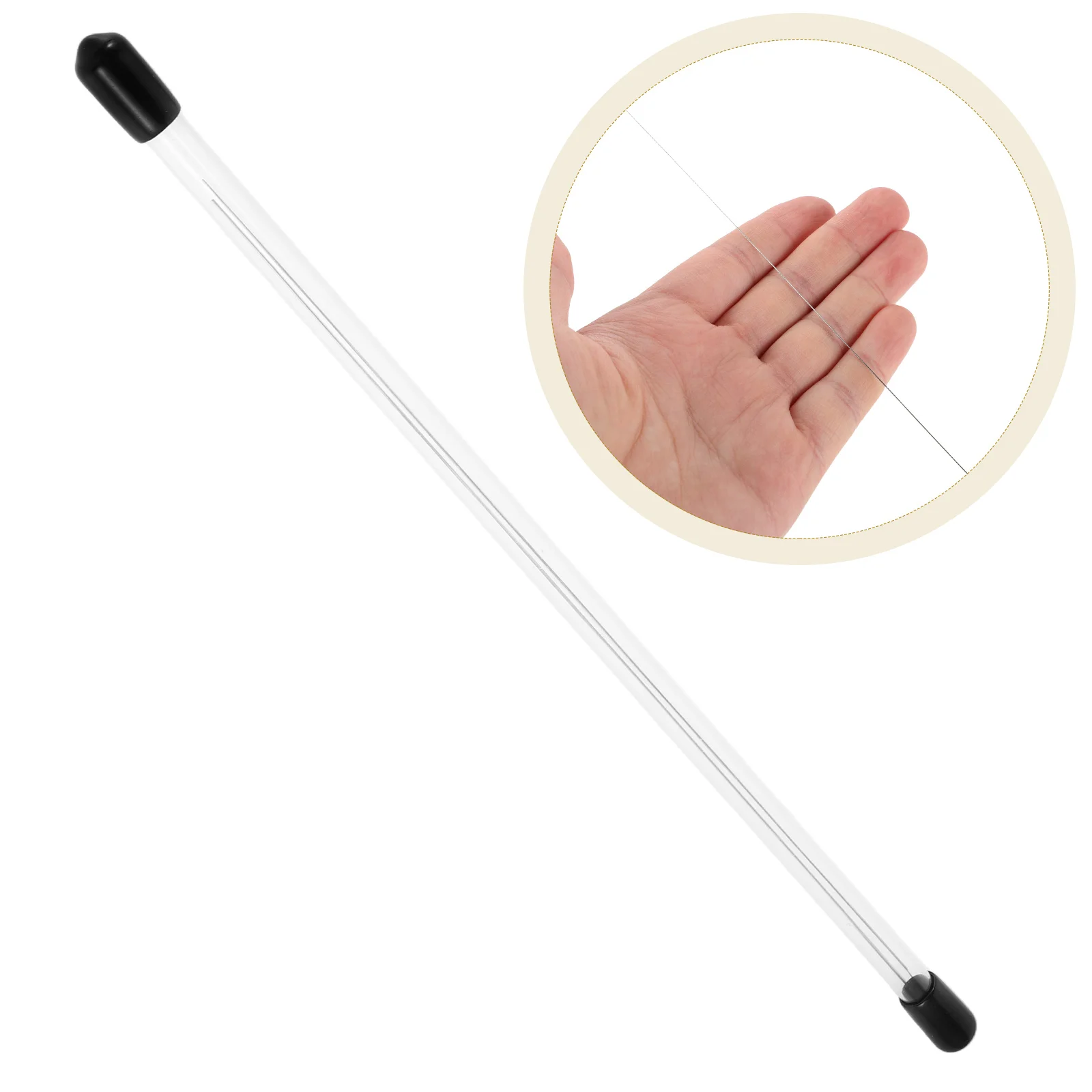 

2 Pcs Beaded Needle Bracelet Beading Needles Beads Tool Threading Stainless Steel