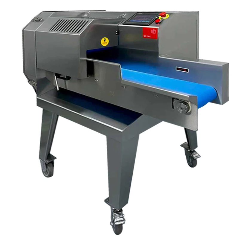Meiying MQC200 Electric Multi-Function Vegetable Cutter 20cm Wide Conveyor Belt Slicing Dicing Motor Core Eco-Friendly Vegetable
