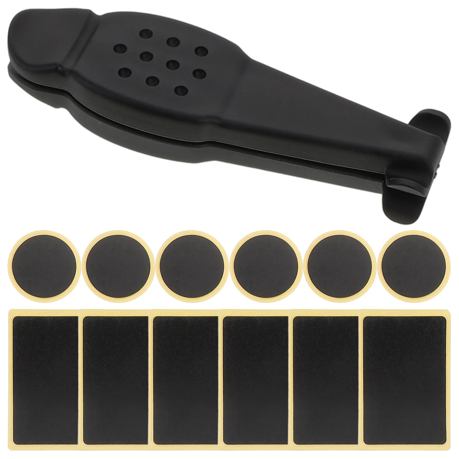 مجموعة واحدة من أدوات إصلاح إطارات الدراجة المحمولة، رقع أدوات شاملة للإطارات، مجموعة رقعة أنبوبية للدراجة للإطارات #5