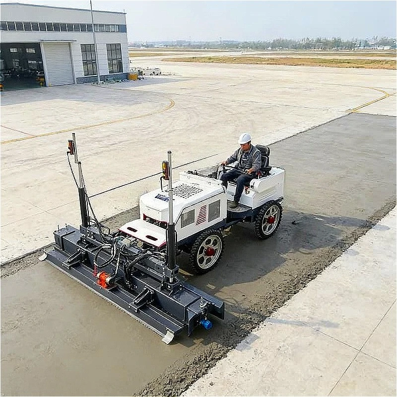 Concrete Laser Screed Machine Walk Behind Self Leveling for Small Warehouse Renovation Retail Floor Concrete Paving Customized