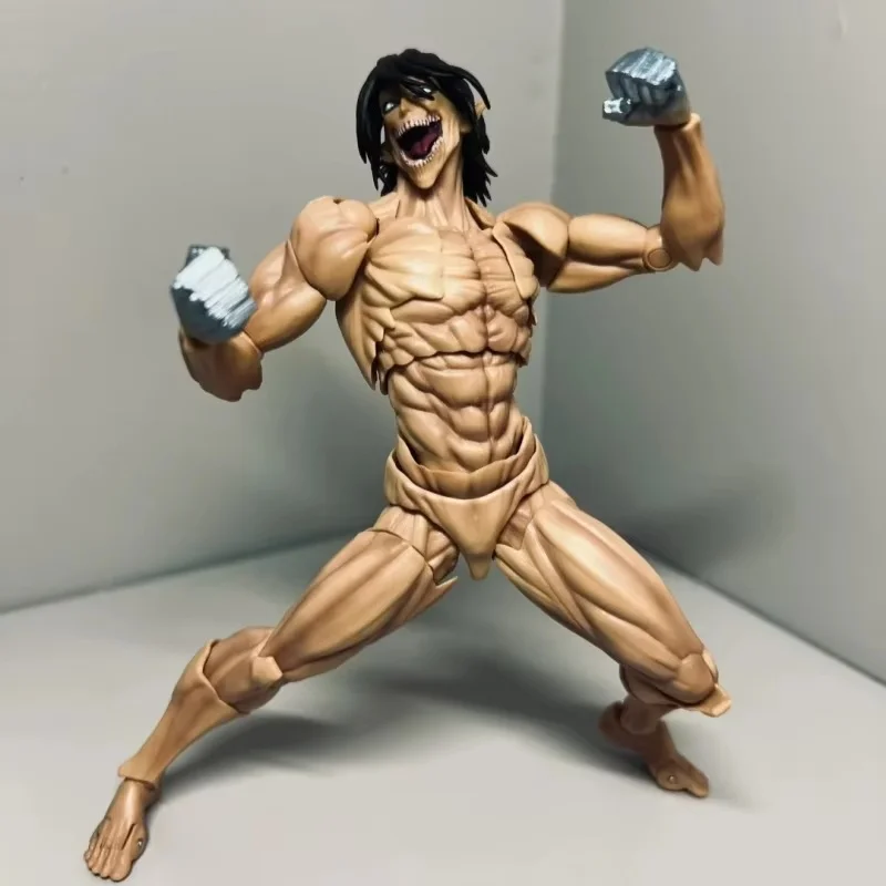 Ko océan merveilles surprisant Kagoshima attaque sur Titan 1/12 édition Premium Eren figurine modèle Statue jouet cadeau