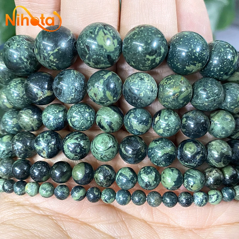 4/6/8/10/12mm New Material Kambaba Jaspers Round Beads for Earrings Rings Jewelry Making DIY Bracelet Accessories15\'\' Strand
