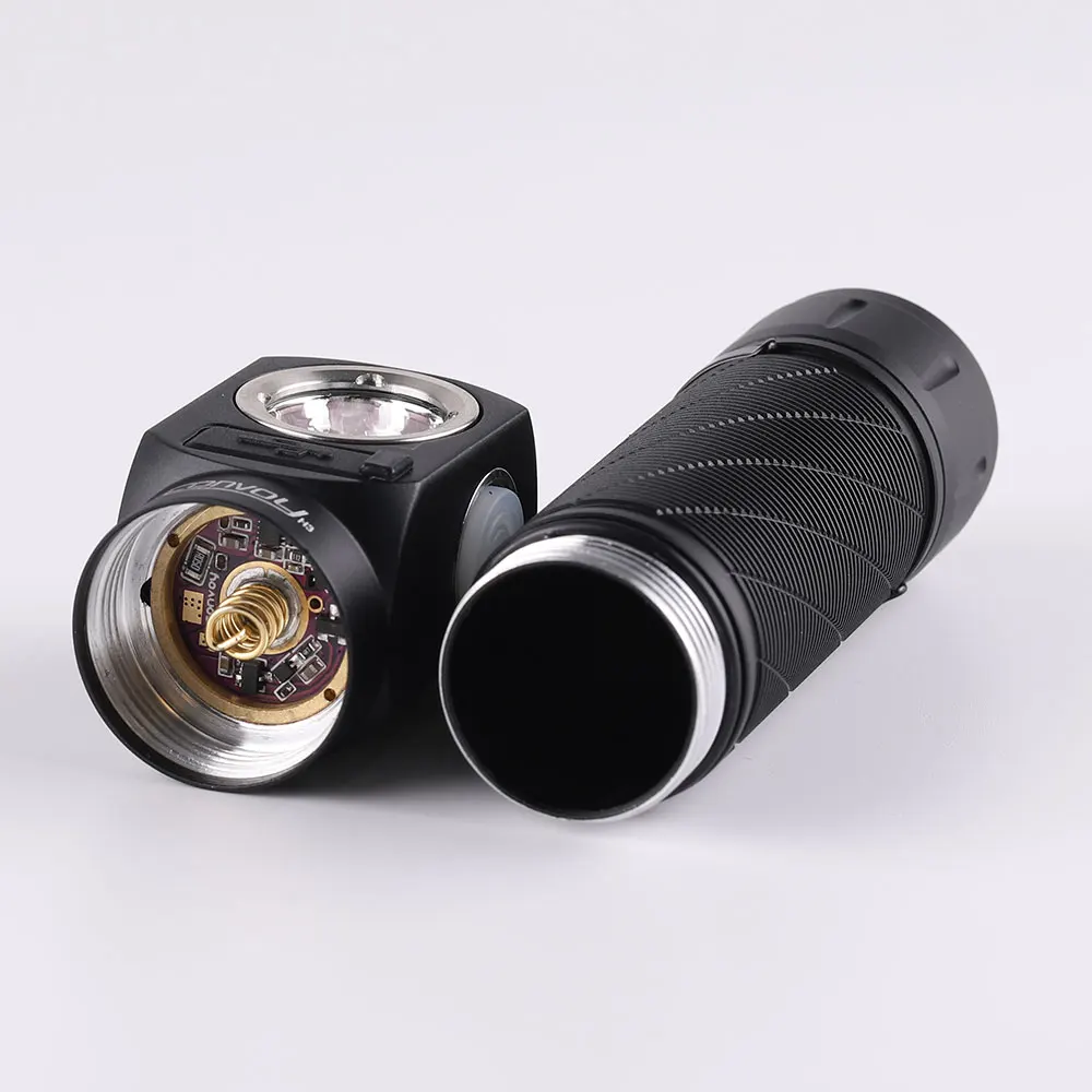 Convoy H3 Flashlight SST40 Linterna Led High Power 2400lm Torch 21700 Flash Light + Headlight Type-C Rechargeable Headlamp