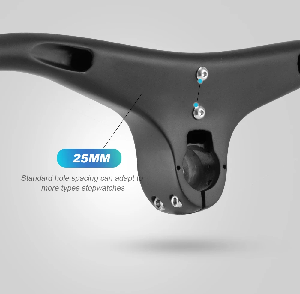 Spcycle HB-08 MTB Carbon Integrierter Lenker Vollständig verstecktes Kabel XC Trial Einteiliger Lenker – Detail 4