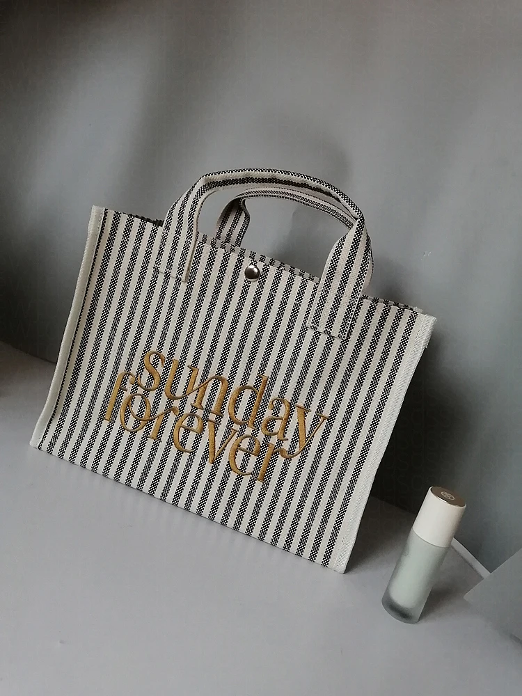 

Faionable Large Capaci Canvas Tote Bag Work Commute Waterproof oulder Crossbody Handbag Women Men Casual Travel Bag