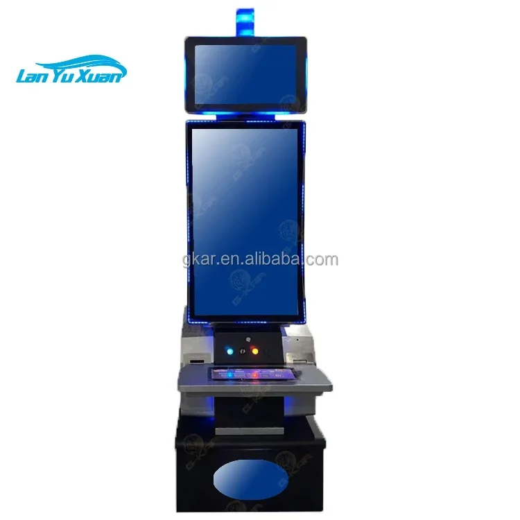 2023 조정 가능한 43 인치 수직 멀티 게임 기계 LED 러닝 라이트 PC 스킬 게임 배송 준비 완료