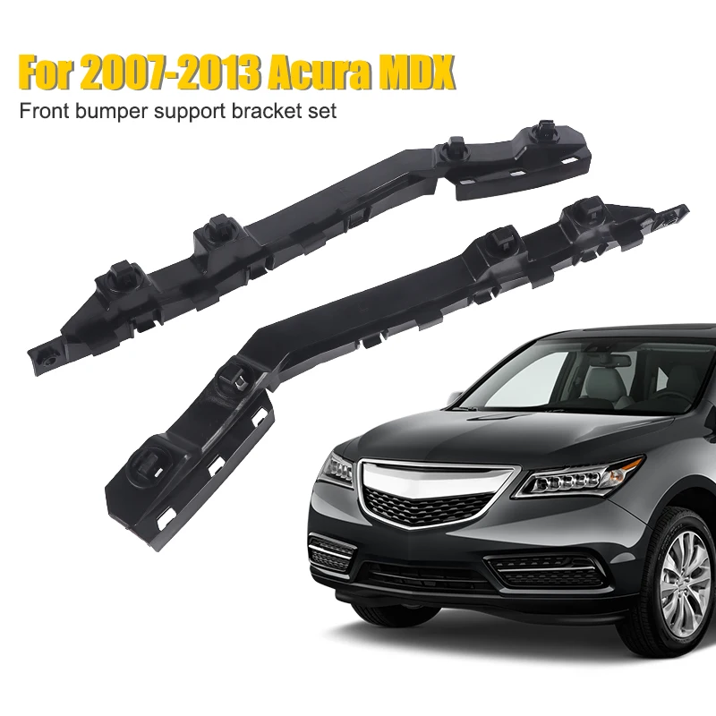 

Левый + правый передний бампер, кронштейн крыла, держатель для Acura Mdx 2007 2008 2009 2010 2011 2012 2013, запасные аксессуары для автомобиля