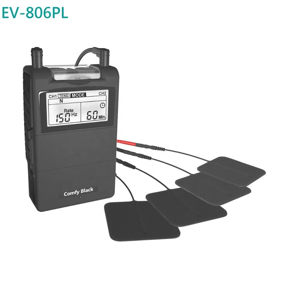 EV-806PL Home Use Portable EMS Muscle Stimulator ABS Electric Physical Therapy Equipment Pain Relief