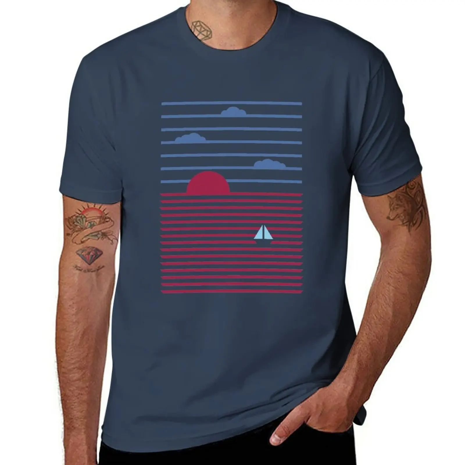 

New Plain Sailing T-Shirt new edition t shirt plus size tops custom t shirts design your own t shirts men