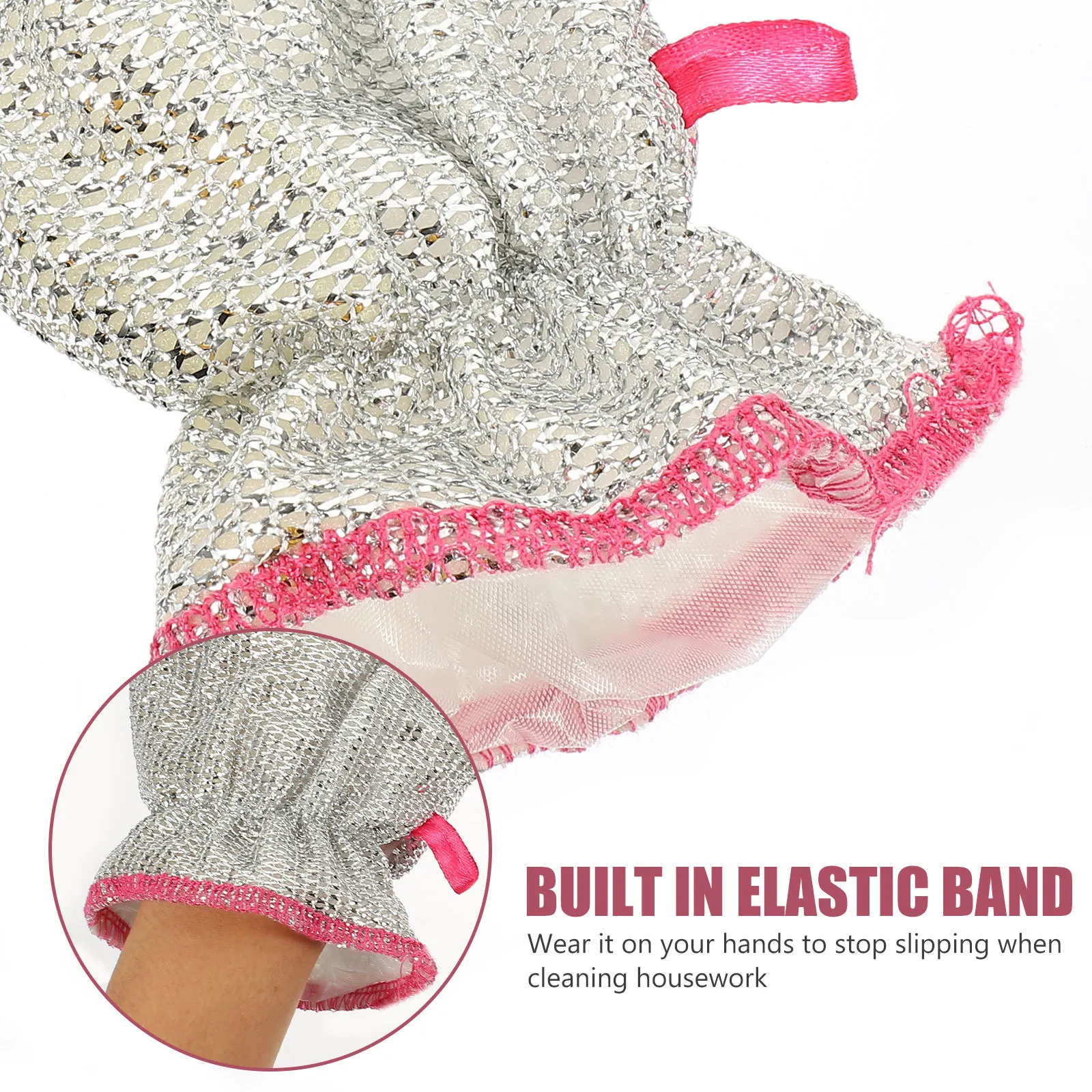 

1Pair Cleaning Household Gloves Lightweight Dishwashing Glove for Kitchen Washing Reusable Protective Soft Comfortable Long