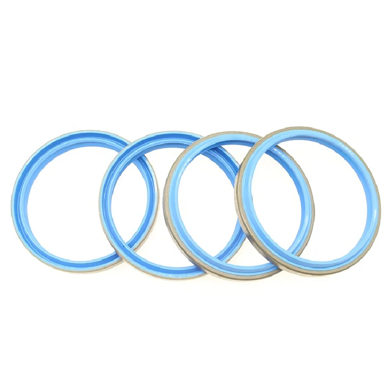 Excavator Hydraulic DKBI Dust Ring TecThane 85*99*8.4 Blue Oil Seal Hydraulic Piston Seal