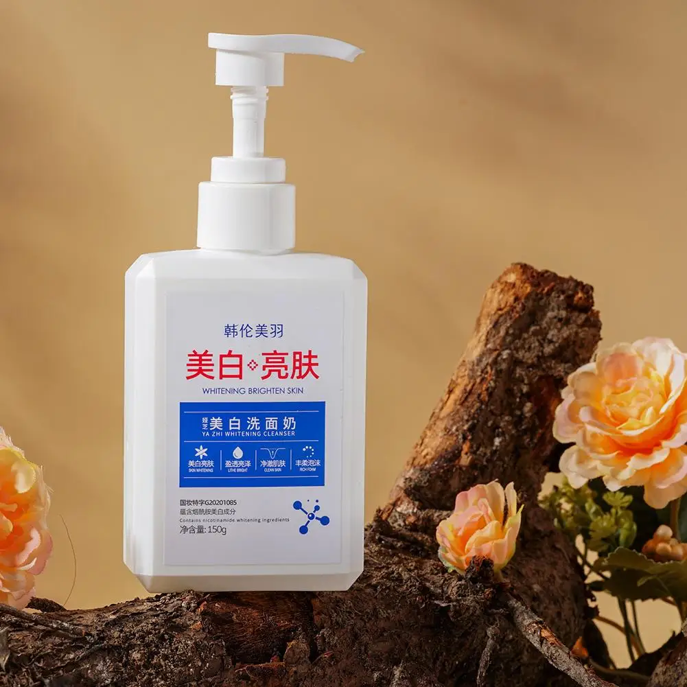 Отбеливающее очищающее средство для лица, освежающее очищающее средство для лица, освежающее средство для ухода за кожей, глубокий Ниацинамид для лица, фотоконтроль 1 J8G5
