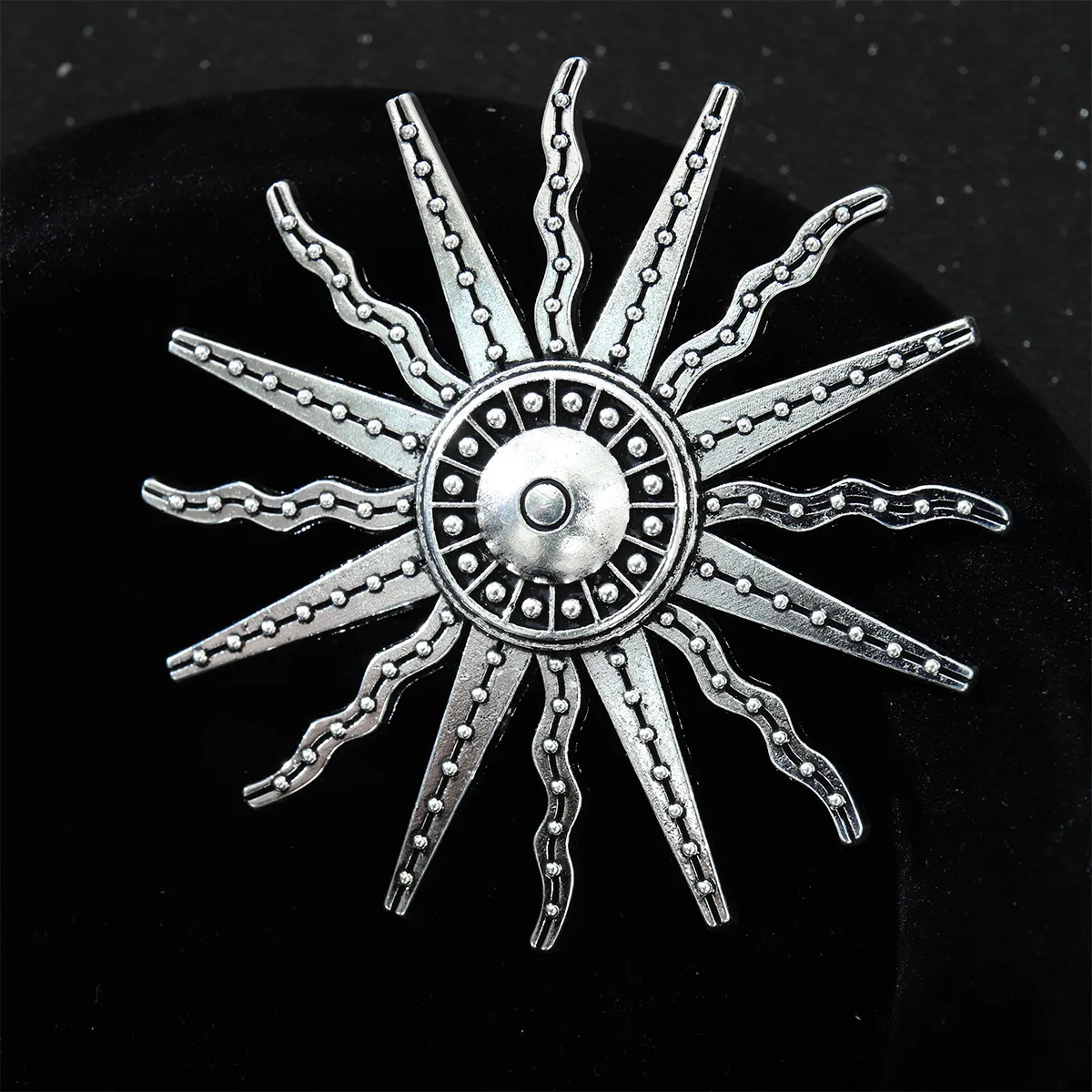 

Мода, личность, простота, ниша, универсальная брошь, сплав, нагрудный цветок со звездой солнца, антибликовая булавка