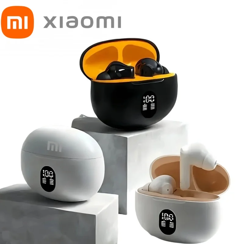 

Original XIAOMI Wireless Bluetooth Headphones TWS Headsets With Mic Stereo Sport In-ear Earphone Touch Control Long Standby
