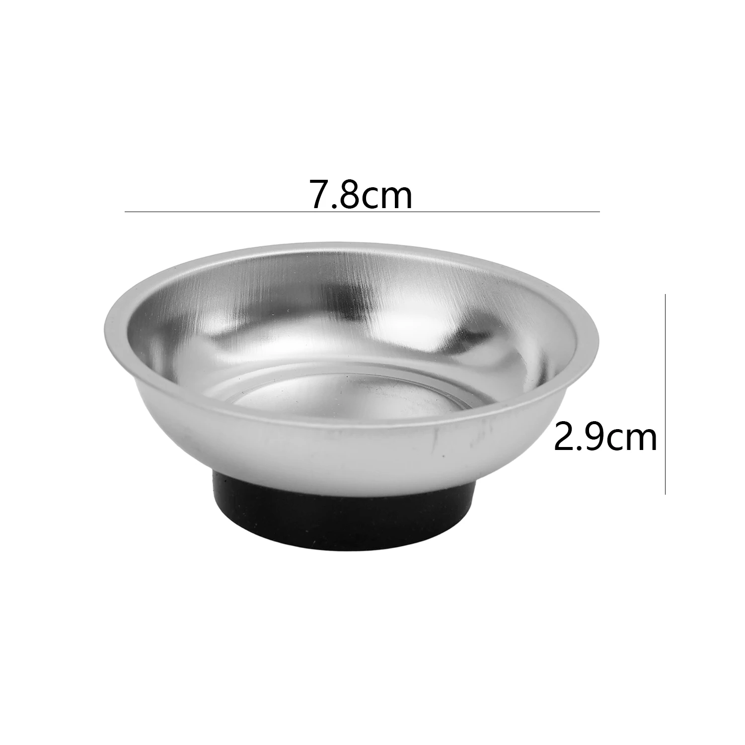 Plateau magnétique en acier inoxydable, rond et rectangulaire, pour organiser les pièces magnétiques
