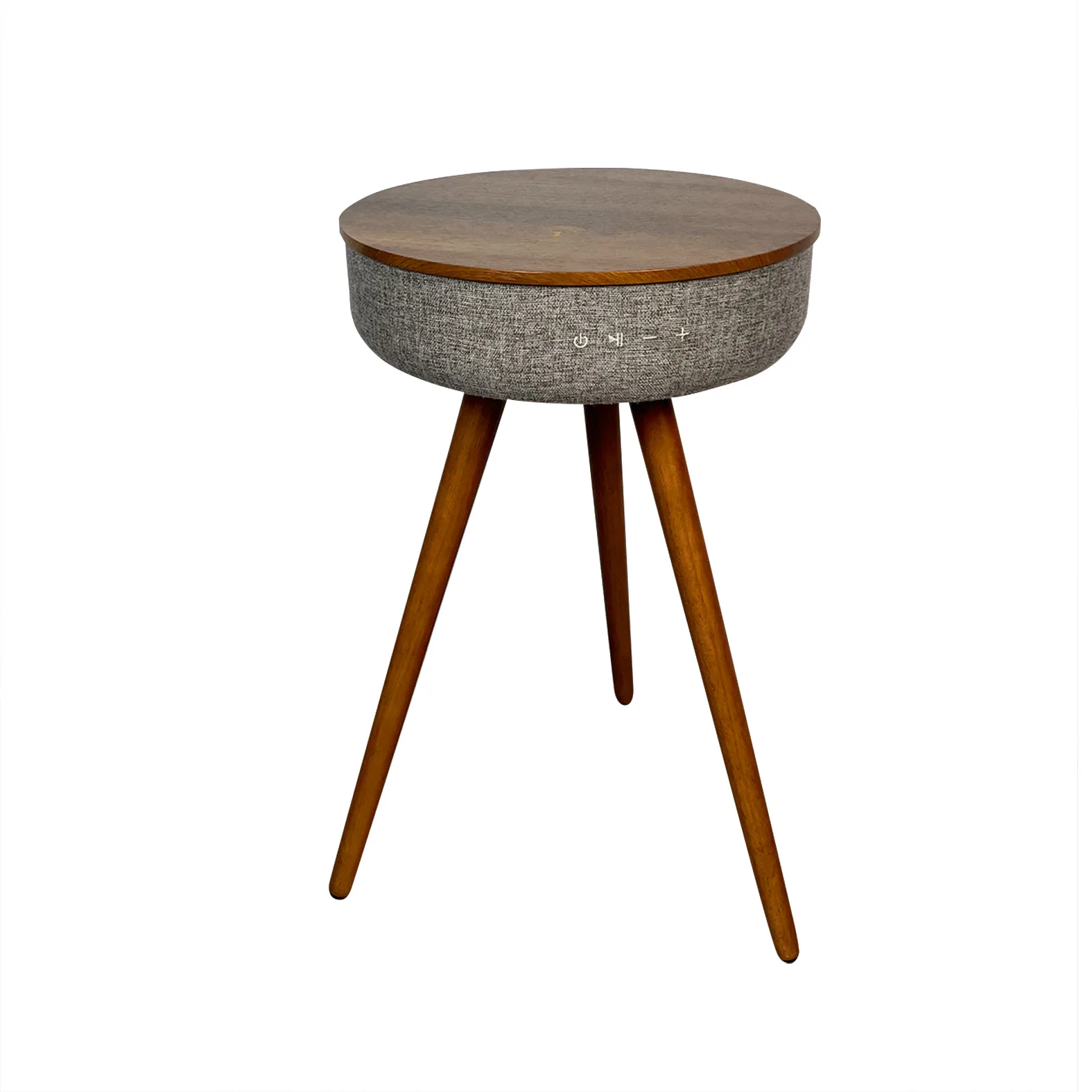 Sofa Side Table Music Coffee Table with USB Charger Smart Wireless Charging Coffee Table Bluetooth Stereo Audio
