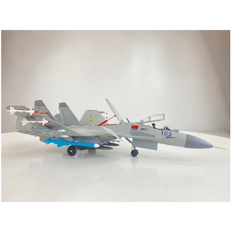 32cm Diecast 1:72 Scale J-11B J-11 Alloy Imitation Fighter Aircraft Model Collection Souvenir Ornaments Display