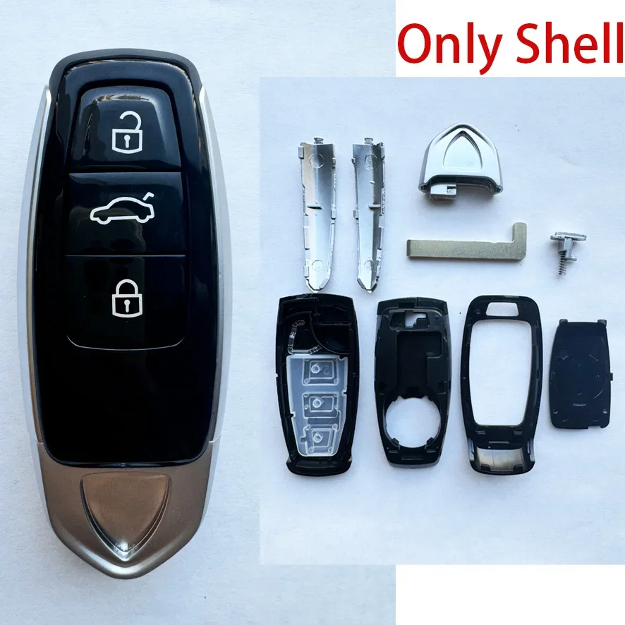 Obudowa kluczyka BB Modify dla Lamborghini Style Keyless Smart Car Key Shell Case dla 2008 2009 2011 2013 2014 Audi A4 A4L A6 A6L Q7 TT