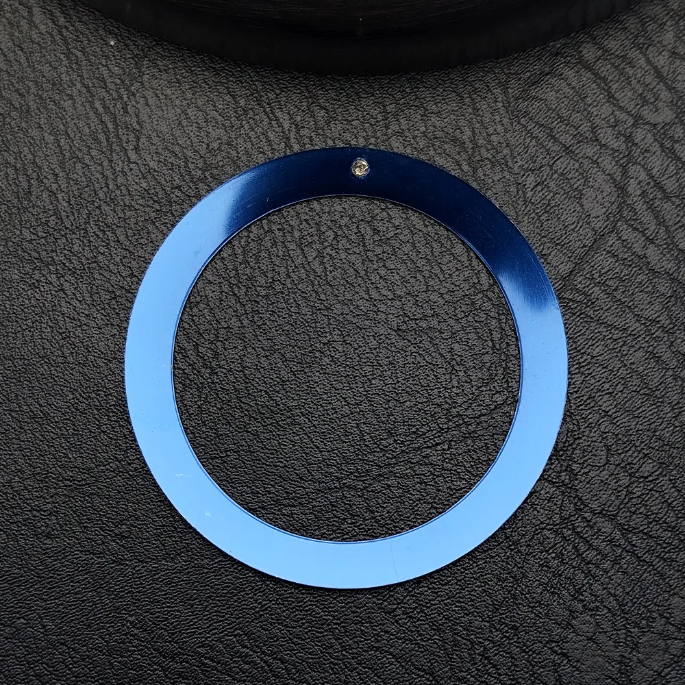 41,5*32,7mm Schräger Uhrenring Keramik/Aluminium Lünette-Einsatzring für 43mm Uhrengehäuse Uhrenzubehör – Detail 5