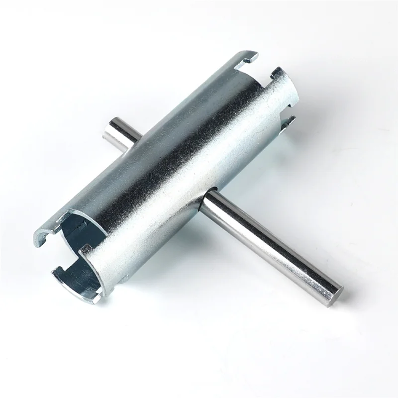 Chiave in metallo resistente AAAF Chiave per filtro a cestello a doppia estremità Chiave per tubo Chiave per filtro Manutenzione utensile manuale
