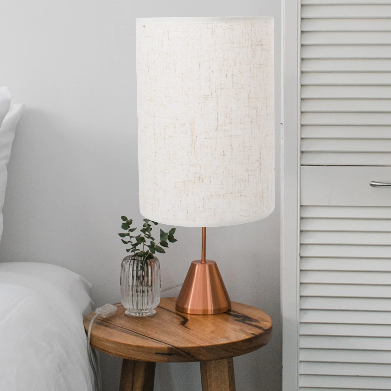 Table Lamp Floor Light Lampshade Modern Linen Lamp Shade Washable Lamp Shade