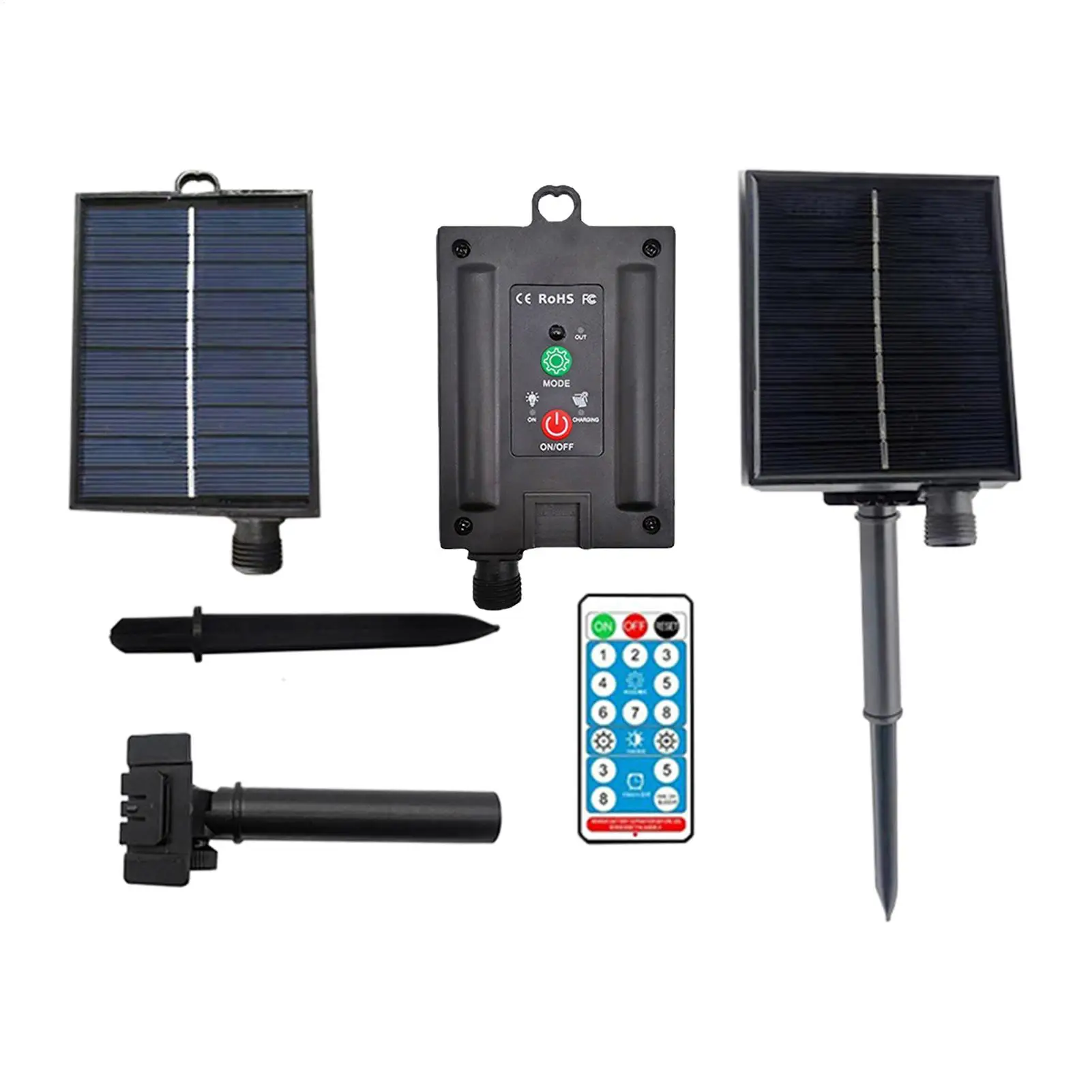31V Portable Solar Panel Waterproof USB Solar String Lights with Remote Control Outdoor Garden Yard Farm Tent Camping Home Tools