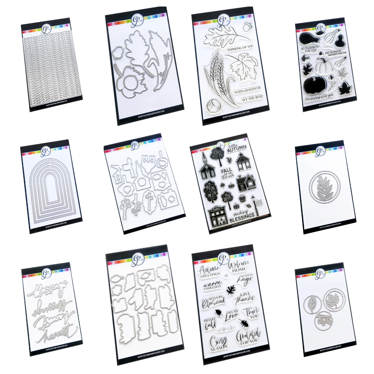 Nested Arch Metal Cutting-Dies and Clear Stamps Set DIY Scrapbooking Photo Album Decorative Embossing Paper Card Crafts Die