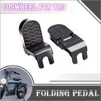 Fit For Coswheel T20 Rear Passenger Footrest Foot Pedal Pedals For Coswheel FTN T20 FTN T20