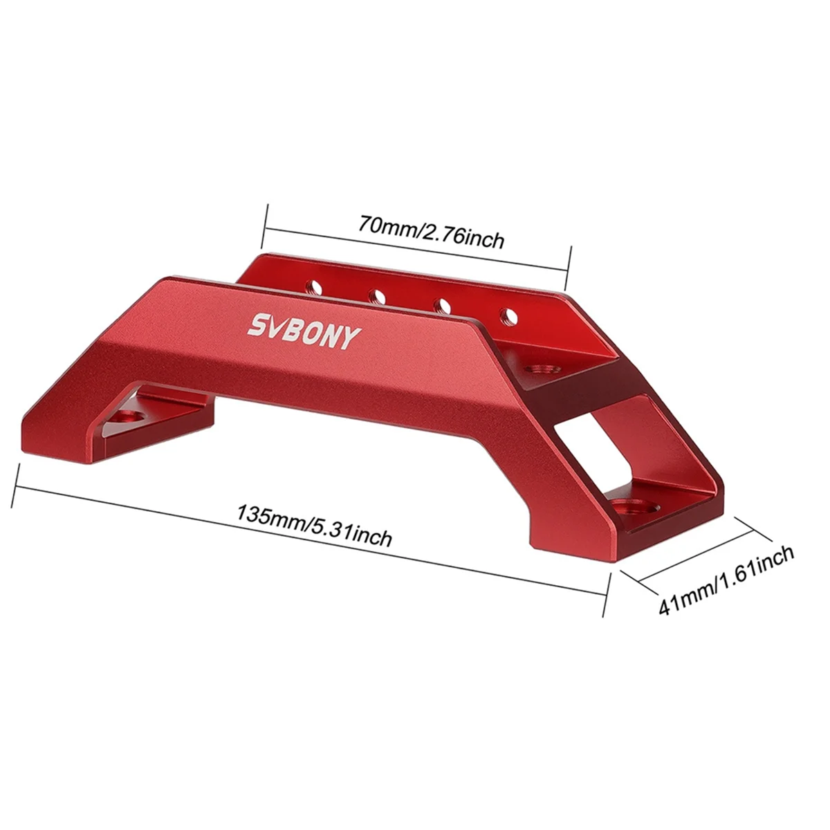 SVBONY SV211 135mm Handle Bar for Telescope SV503 70F6 80F7, SV550 80F6 Guide Scope / Finder Dovetail Mount