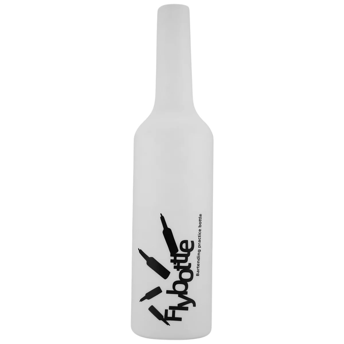 White Flair Bartender Bartending Practice Silicone Bar Pub Bottle Wine Cocktail Shaker