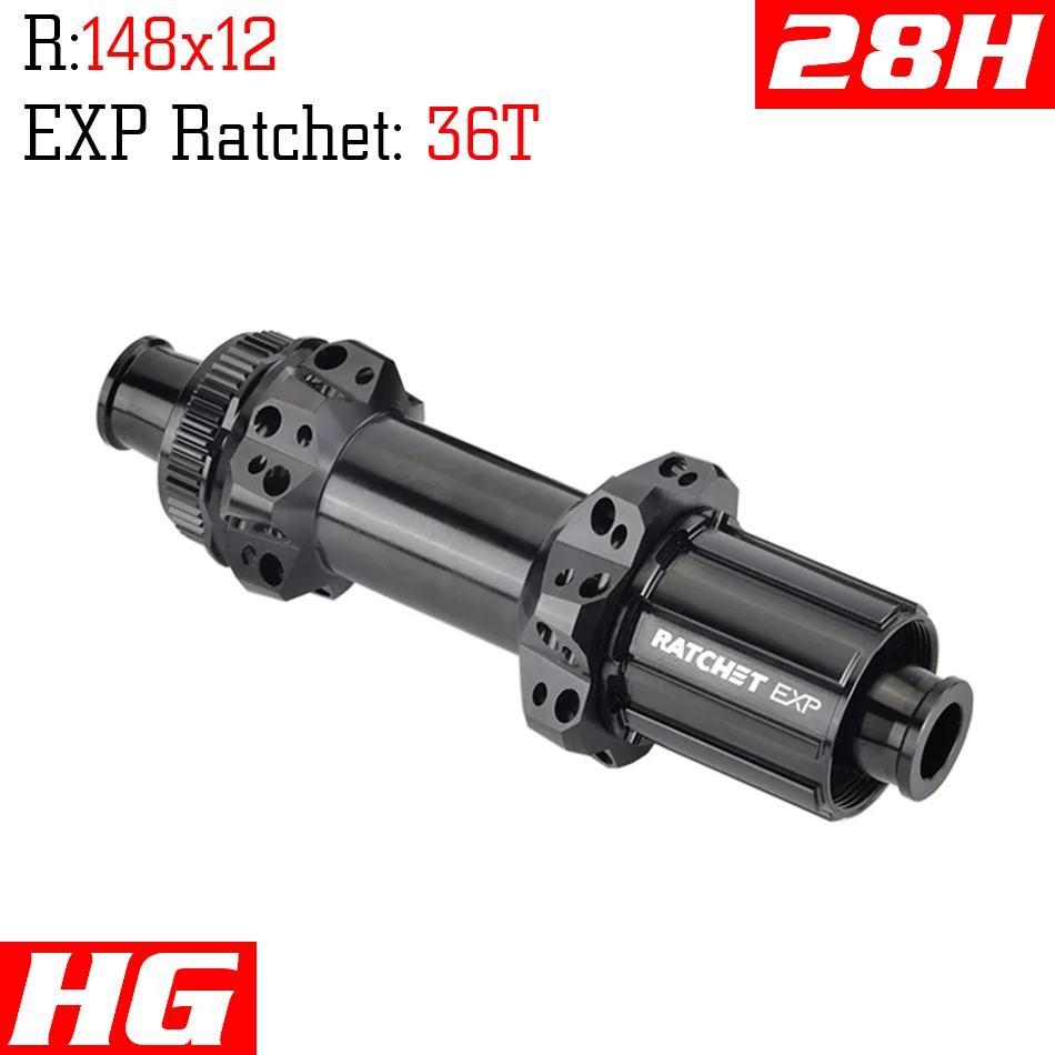 Goldix 110 exp Ratsche Mountainbike Straight Pull Naben 28h Center Lock Disc 148x15x12 mtb Hub Boost hg xd ms für dt