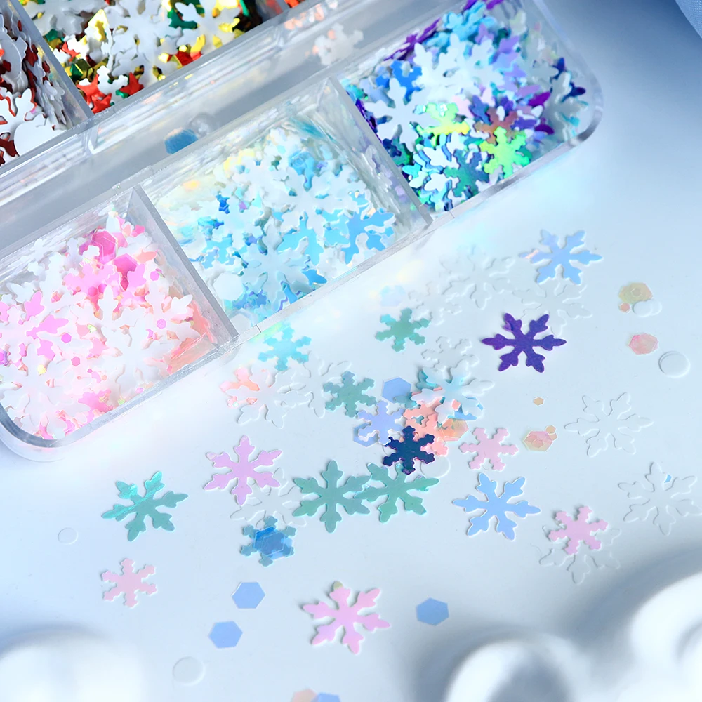 Christmas Mixed Color Snowflak - Art And Craft For Xmas recension och pris