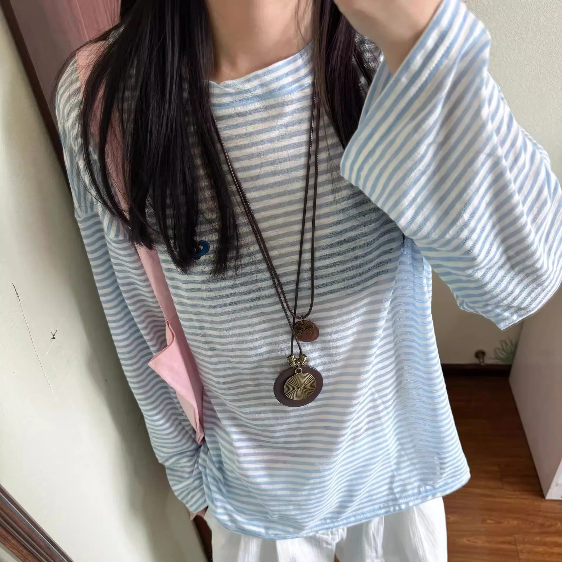 

Футболки с длинными рукавами, женские винтажные хлопковые свободные футболки, повседневная одежда в стиле Харадзюку, готические эстетические удобные топы в корейском стиле, крутые