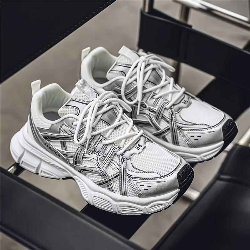 

Новинка 2024, осенняя повседневная спортивная обувь на толстой подошве, женская легкая уличная походная обувь для альпинизма, дышащая резиновая подошва для обуви