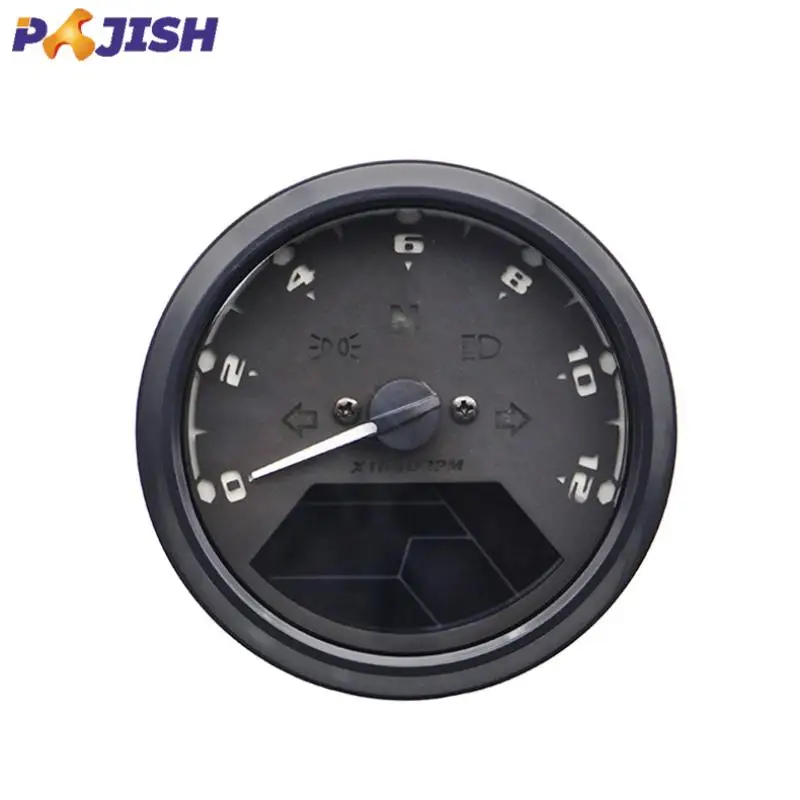 

Motorbike Accessories Retro Style Modified Motorcycle Rpm Meter Mechanical Speedometer Universal LCD Oil Gauge Tachometer