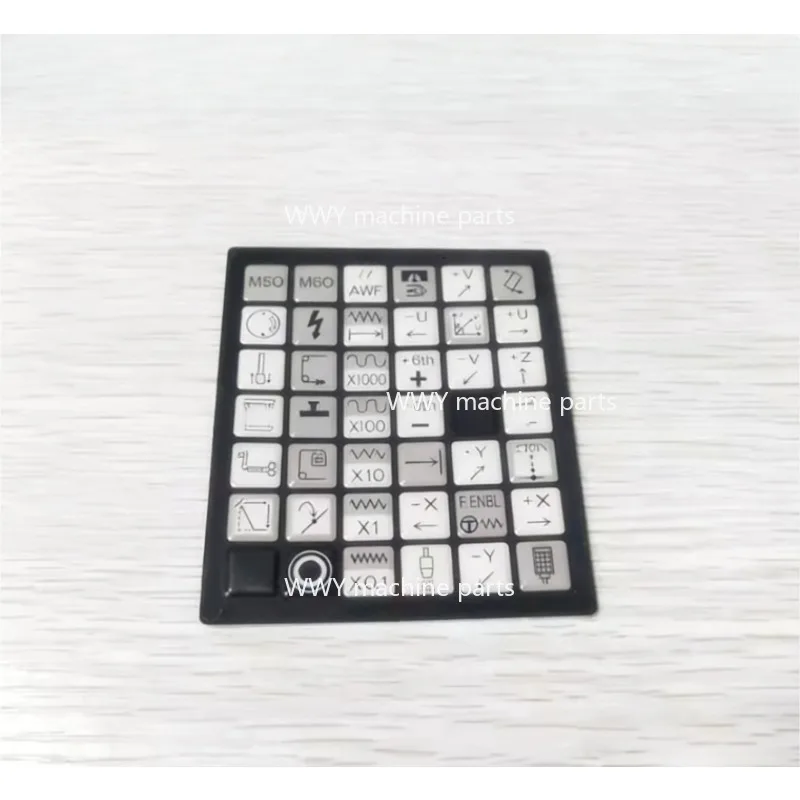 EDM Keyboard Panel for A98L-0005-0194 Fanuc Robocut, Keyboard Sticker A98L-00005-0194 # F