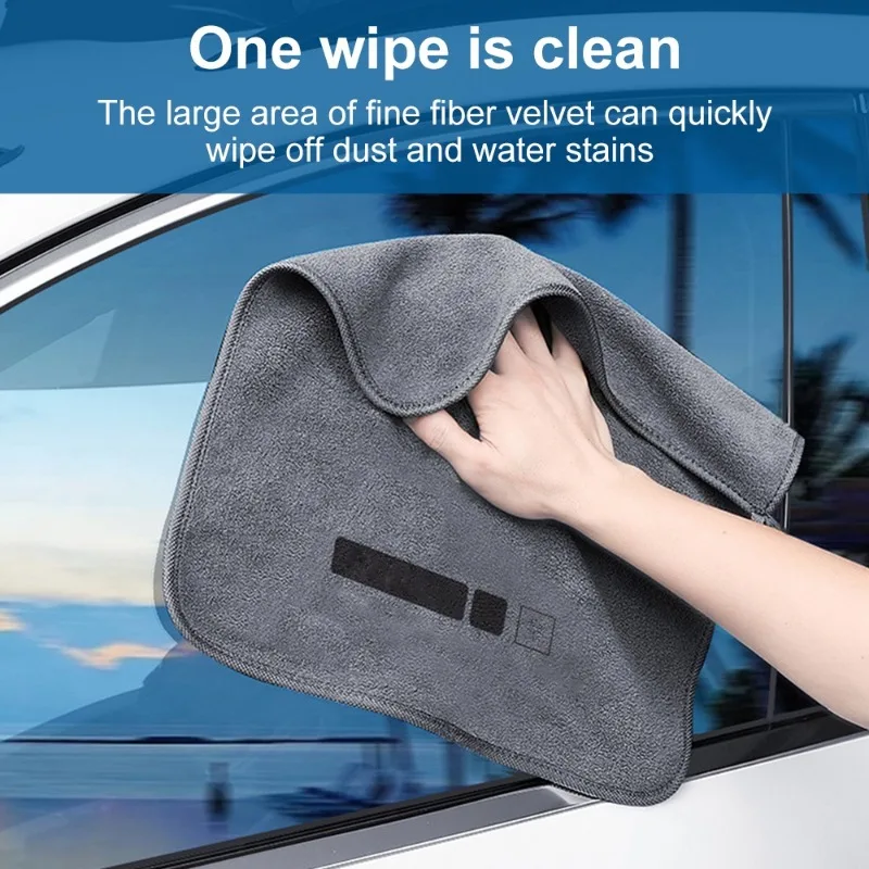 30/40/60cm Thicken Car Washing Towels High-end Microfiber Drying Cloth Car Body Cleaning Tools Towel Rag