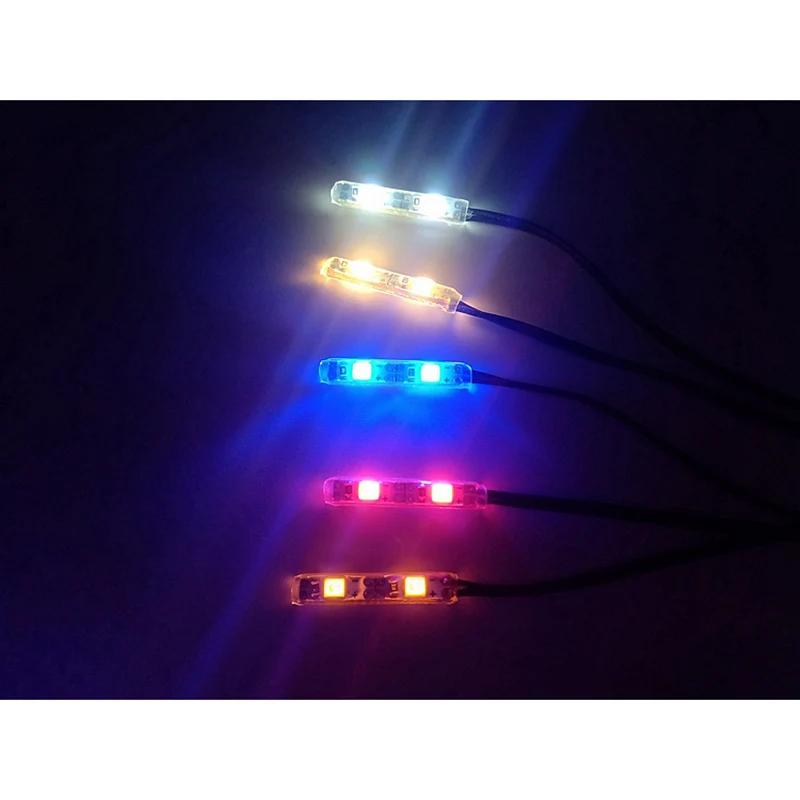 Model Lights Strobe Warning Light Strip Controller for 1/10 1/14 Climbing Car Drift Tractor Tamiya RC Truck Scania 770S MAN Benz