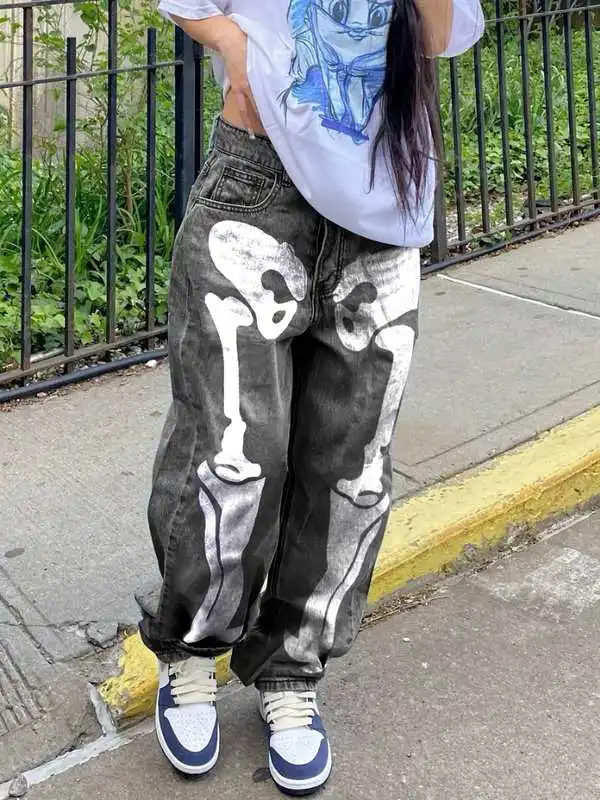 pantalon-decontracte-taille-haute-coupe-droite-ample-imprime-crane-pour-femme-–-confortable-et-tendance-grandes-tailles