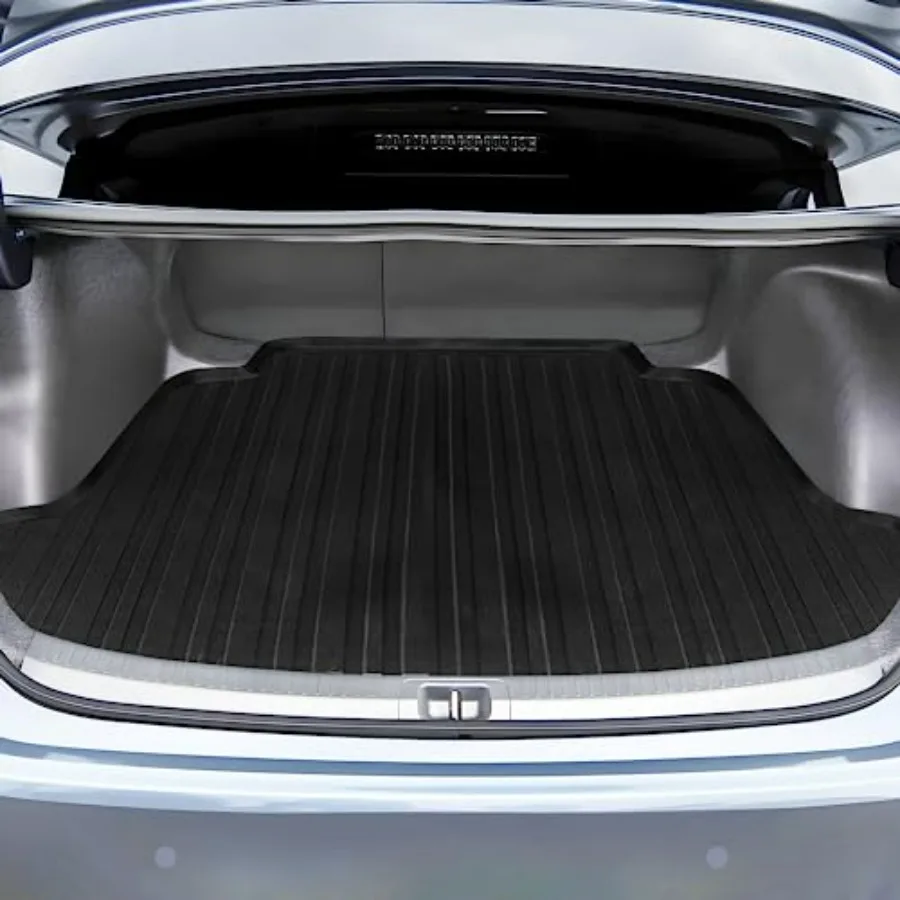 

Премиальный коврик в багажник для Toyota Corolla E210 Sedan 2019-2025 - 100% защита - Индивидуальный размер - Легко моется, всесезонный, черный