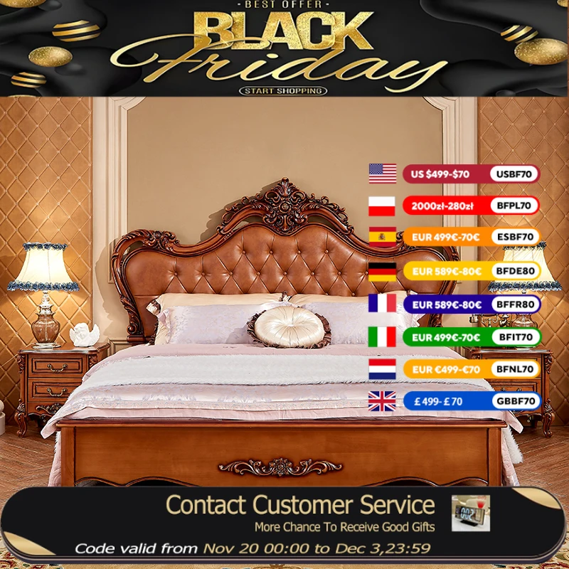 

Tall Headboard Double Size Bed Frame Storage Wood Elegant Luxury Bedroom Bed Frame Twin Modern Letti Matrimoniali Furniture